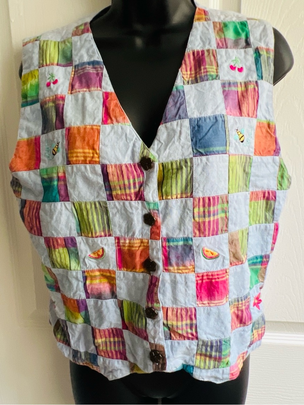 Vintage Patchwork Vest